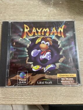 Rayman The Short Trip VARIANT Compatible with Win 95 & Windows 3.1 Ubi Soft VTG